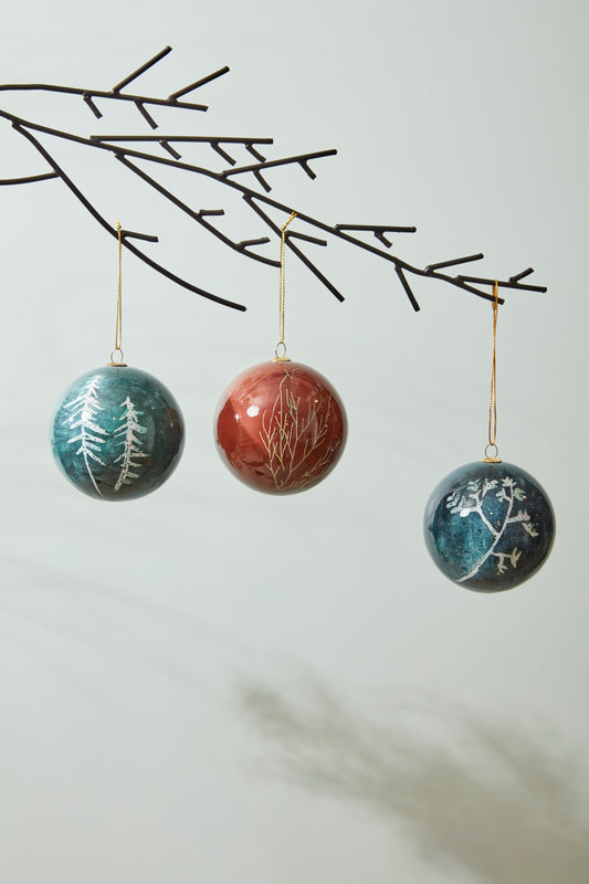 Brinley Ornament Set of 8 By Accent Decor | Ornaments | Modishstore - 1