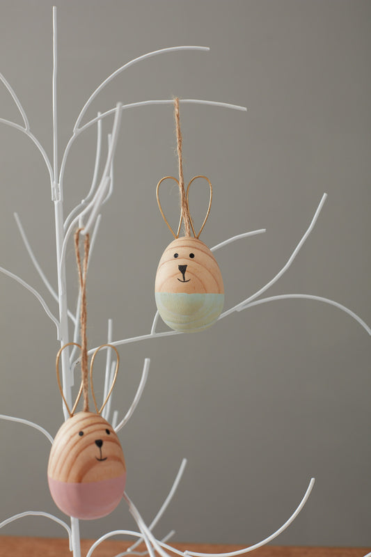 Buddy Bunny Hanger Set of 8 By Accent Decor | Ornaments | Modishstore - 1