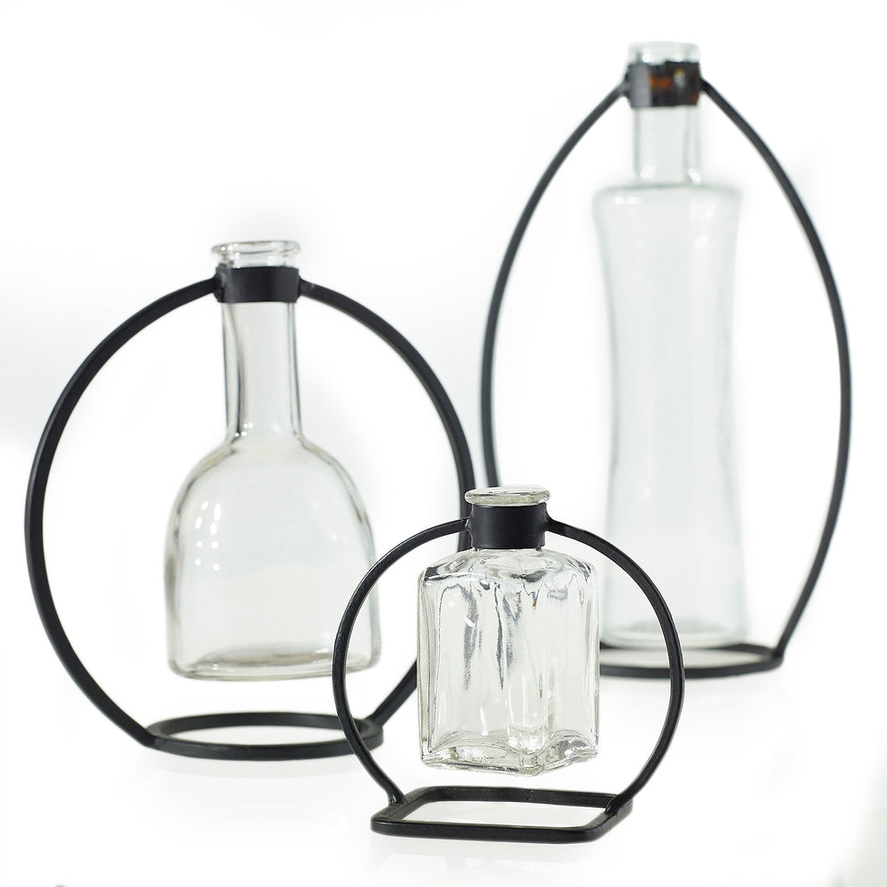 Bunsen Budvase Set of 8 By Accent Decor | Vases | Modishstore - 4