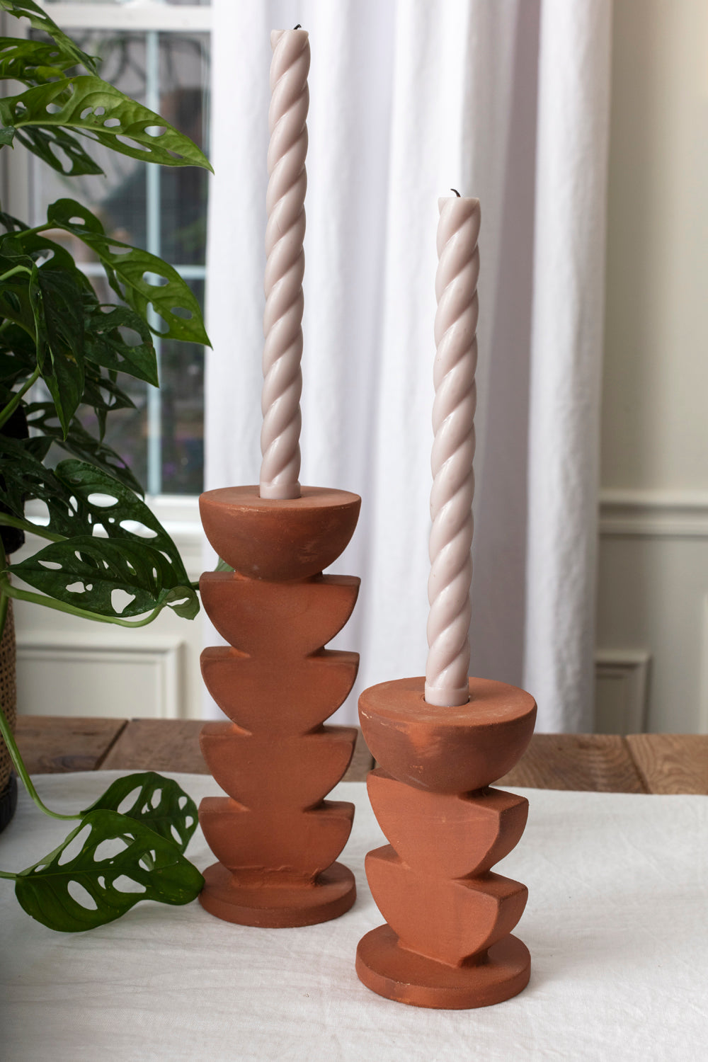 Cadwell Candle Holder Set of 8 By Accent Decor | Candle Holders | Modishstore - 3