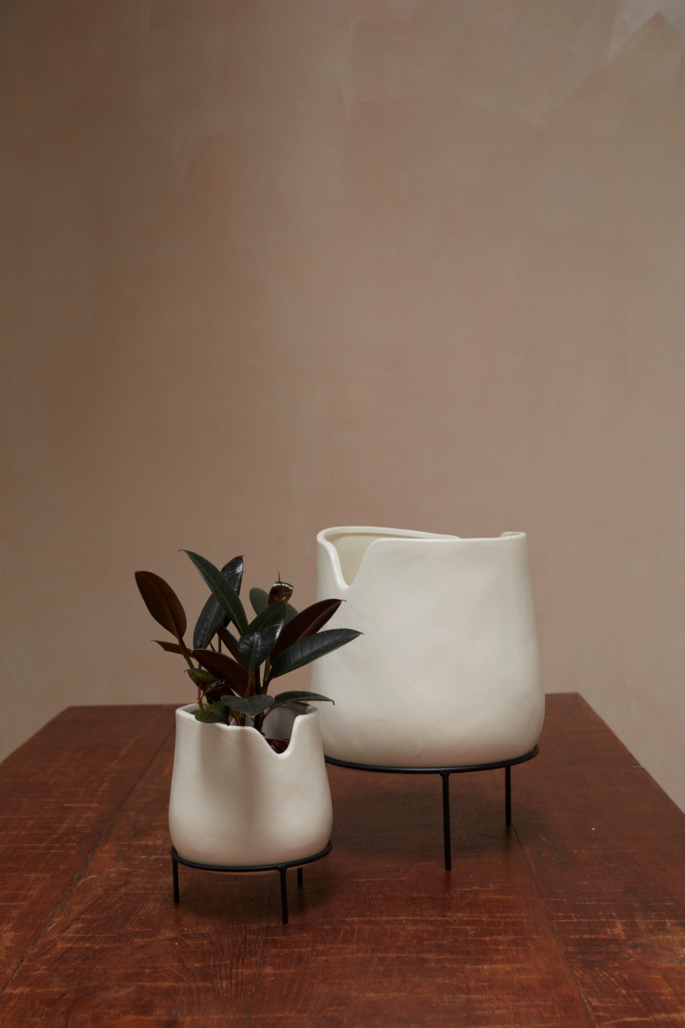 Caldera Collection Set of 2 By Accent Decor | Planters, Troughs & Cachepots | Modishstore - 4