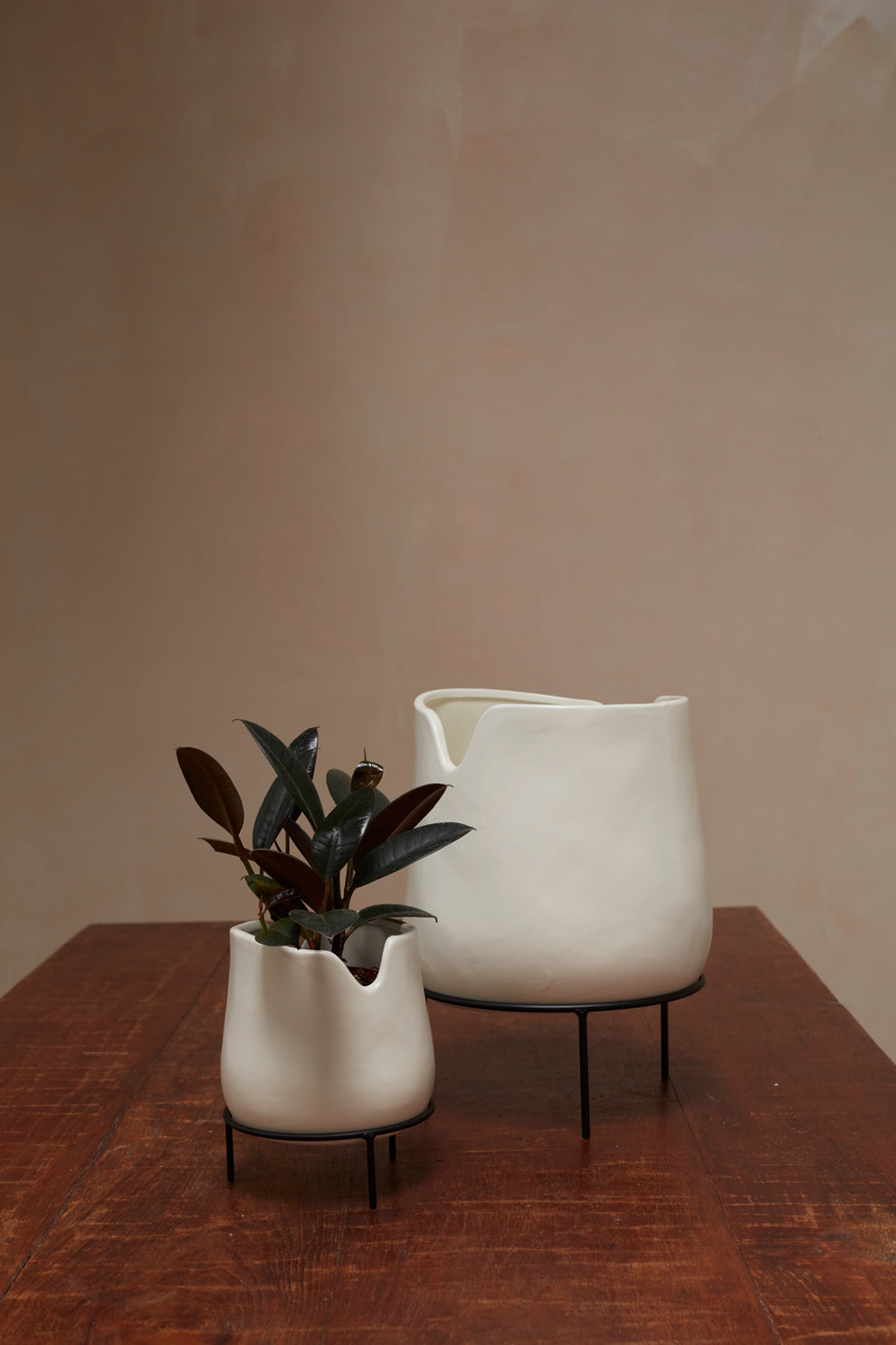 Caldera Collection Set of 2 By Accent Decor | Planters, Troughs & Cachepots | Modishstore - 4