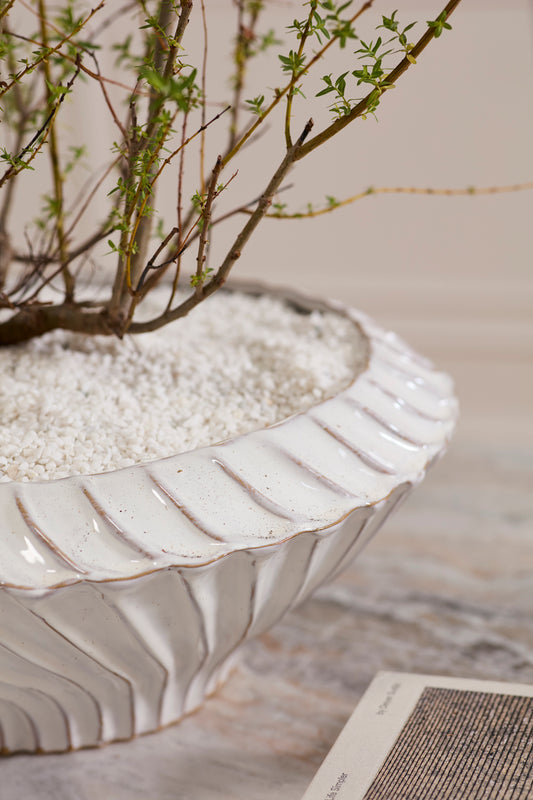 Caliza Bowl By Accent Decor | Decorative Bowls | Modishstore - 1