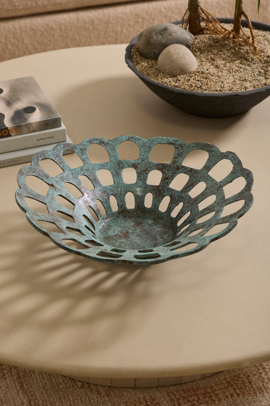 Calpurnia Bowl By Accent Decor | Decorative Bowls | Modishstore - 1