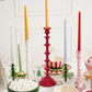 Candy Coated Candleholder Set of 2 By Accent Decor | Candle Holders | Modishstore - 4