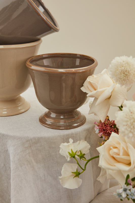 Cara Compote Set of 4 By Accent Decor | Planters, Troughs & Cachepots | Modishstore - 1