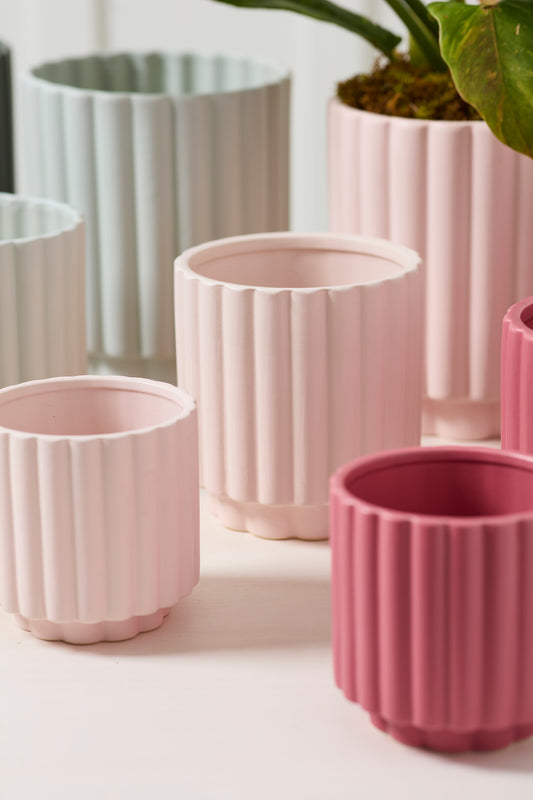 Carmen Pot Set of 8 By Accent Decor | Stands | Modishstore - 1