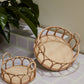 Carousel Tray - Set of 2 By Accent Decor | Planters, Troughs & Cachepots | Modishstore - 3