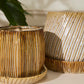 Carved Pot with Saucer Set of 2 By Accent Decor | Planters, Troughs & Cachepots | Modishstore - 1