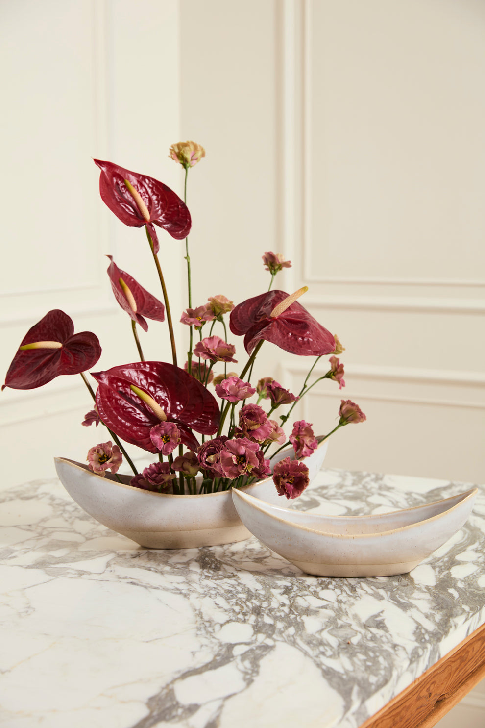 Carys Boat Set of 4 By Accent Decor | Planters, Troughs & Cachepots | Modishstore - 4