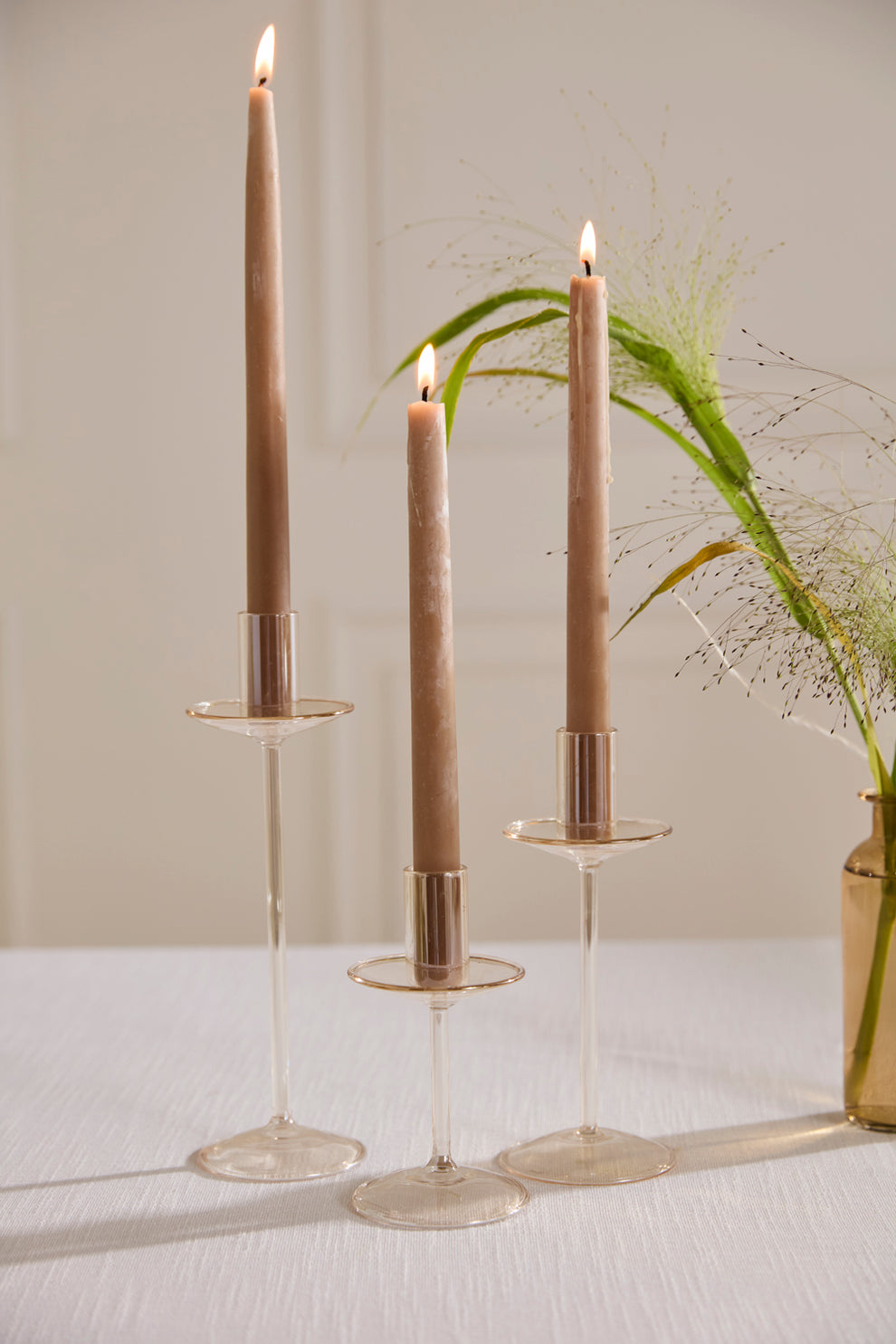 Cassidy Candleholder Set of 4 By Accent Decor | Candle Holders | Modishstore - 3