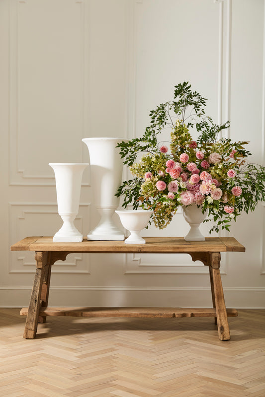 Castleberry Urn By Accent Decor | Vases | Modishstore - 1