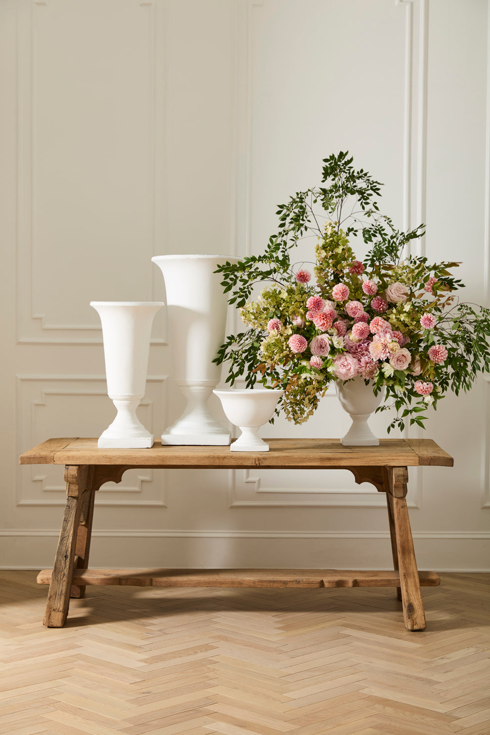Castleberry Urn By Accent Decor | Vases | Modishstore - 1