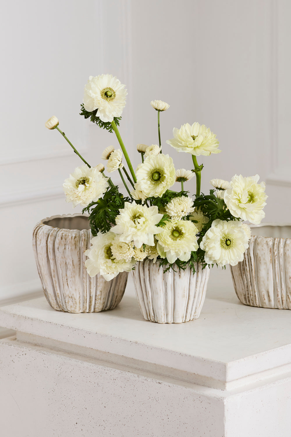 Cedric Pot Set of 8 By Accent Decor | Wall Decor | Modishstore - 5