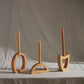 Celia Candleholder Set of 4 By Accent Decor | Candle Holders | Modishstore - 3