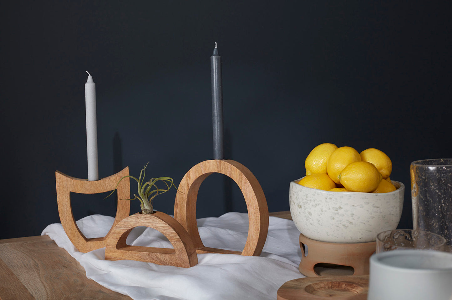 Celia Candleholder Set of 4 By Accent Decor | Candle Holders | Modishstore - 4