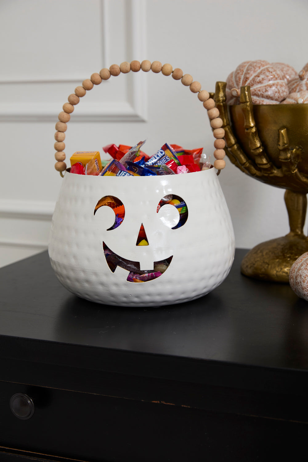 Charming Pumpkin Basket Set of 2 By Accent Decor | Planters, Troughs & Cachepots | Modishstore - 3