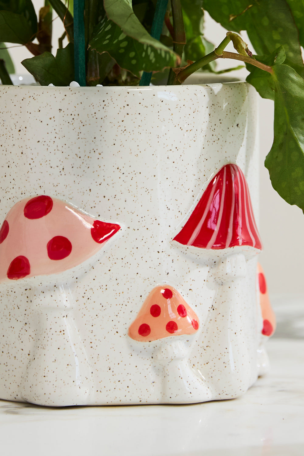 Cheerful Mushroom Collection Set of 4 By Accent Decor | Stands | Modishstore - 2