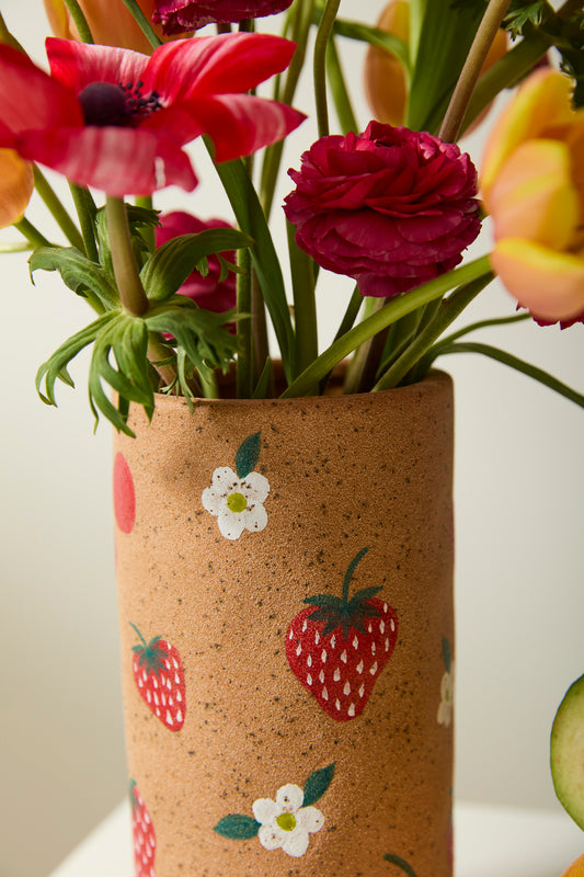 Cherry Vase Set of 4 By Accent Decor | Vases | Modishstore - 1