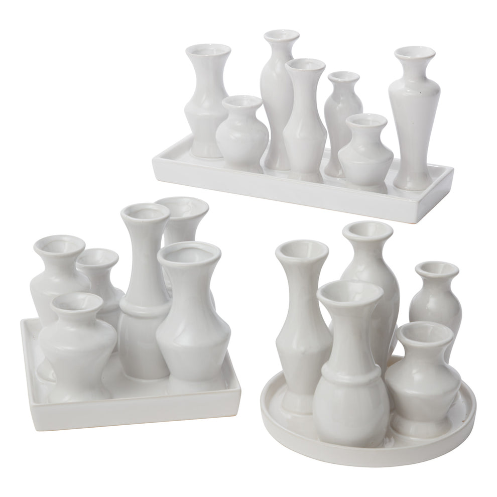 Chic Budvase Set of 2 By Accent Decor | Vases | Modishstore - 5