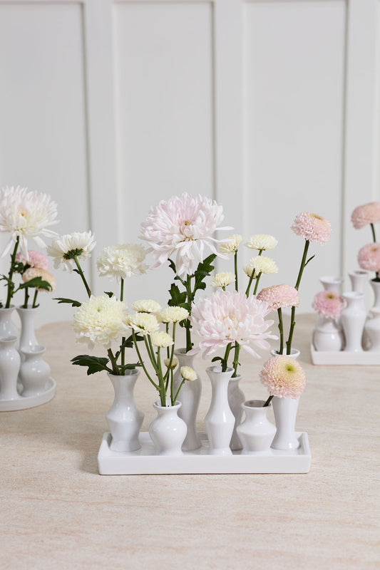 Chic Budvase Set of 2 By Accent Decor | Vases | Modishstore - 1
