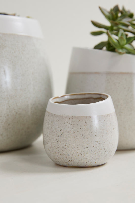 Choice Pot Set of 8 By Accent Decor | Planters, Troughs & Cachepots | Modishstore - 1
