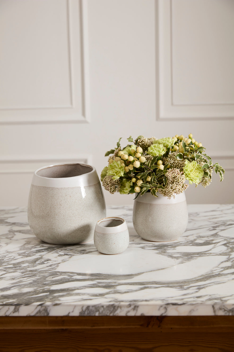 Choice Pot Set of 8 By Accent Decor | Planters, Troughs & Cachepots | Modishstore - 4
