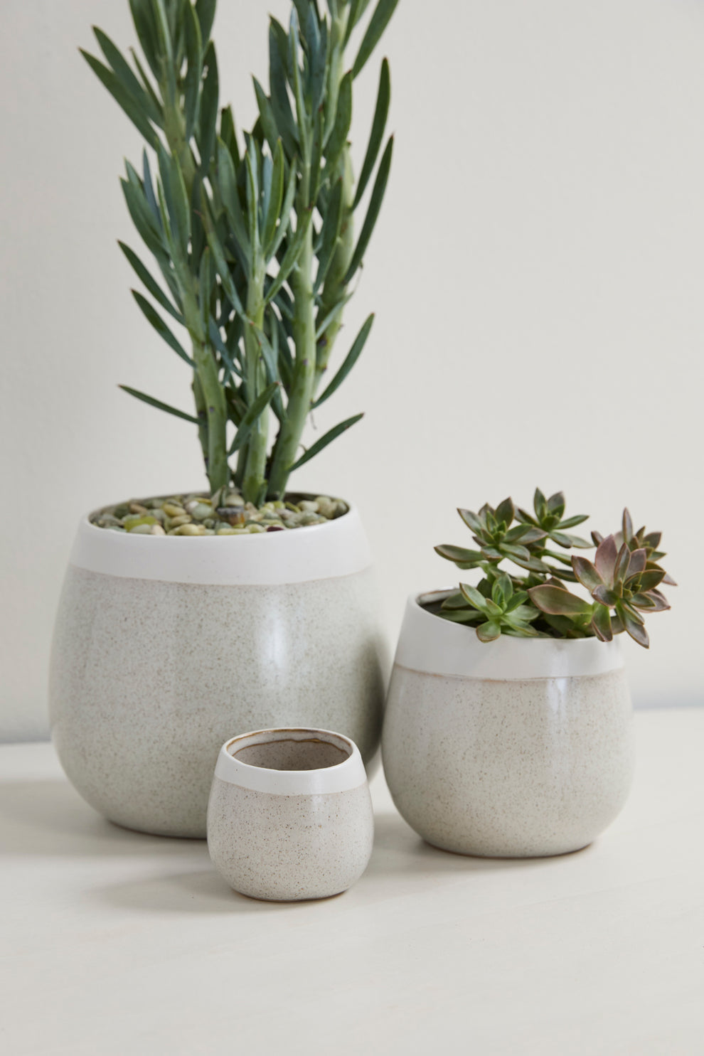 Choice Pot Set of 8 By Accent Decor | Planters, Troughs & Cachepots | Modishstore - 6