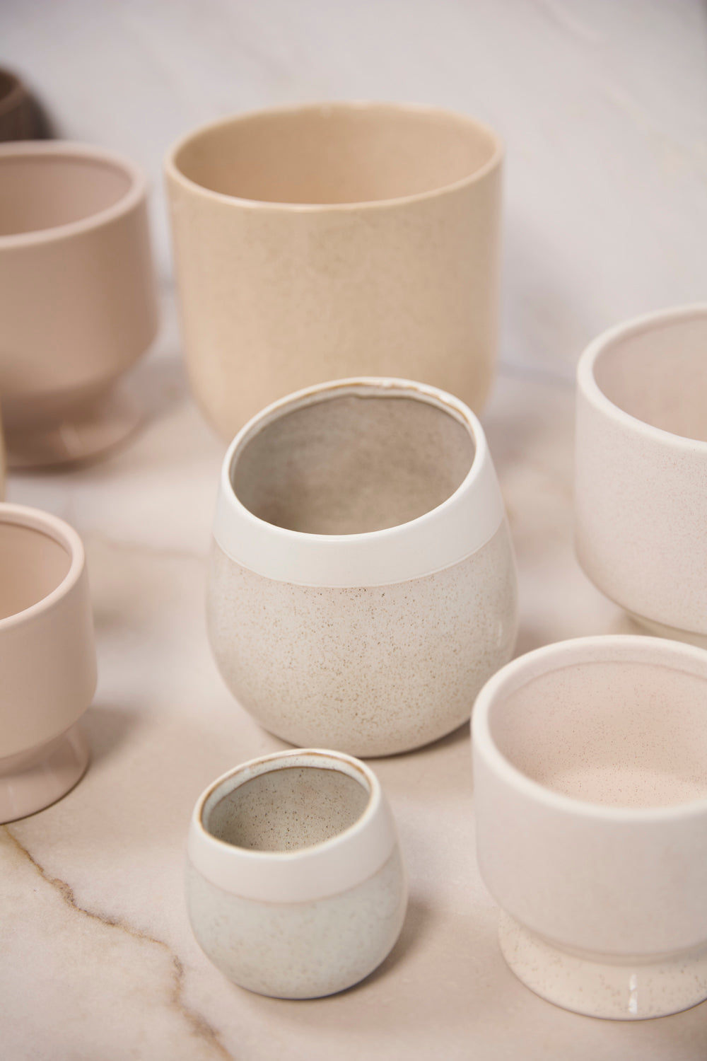 Choice Pot Set of 8 By Accent Decor | Planters, Troughs & Cachepots | Modishstore - 7