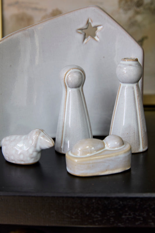 Claro Nativity - Set of 20 By Accent Decor | Stands | Modishstore - 1