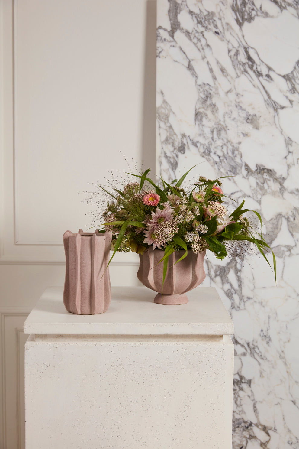 Claudia Collection Set of 2 By Accent Decor | Planters, Troughs & Cachepots | Modishstore - 3