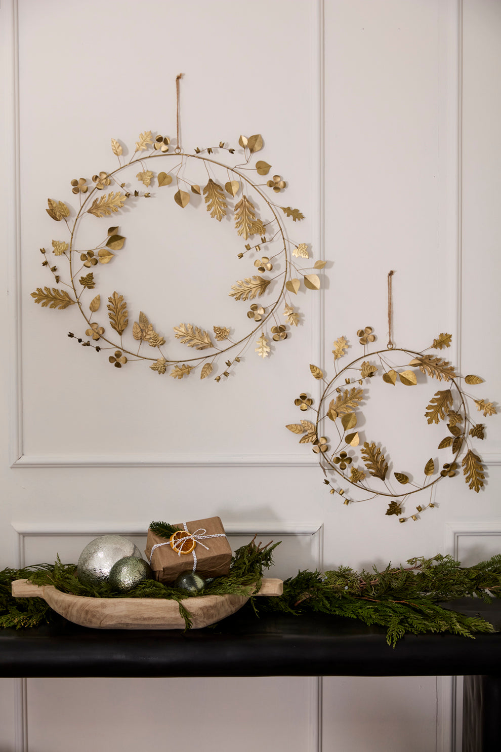 Cold Weather Wreath Set of 2 By Accent Decor | Wreath | Modishstore - 3