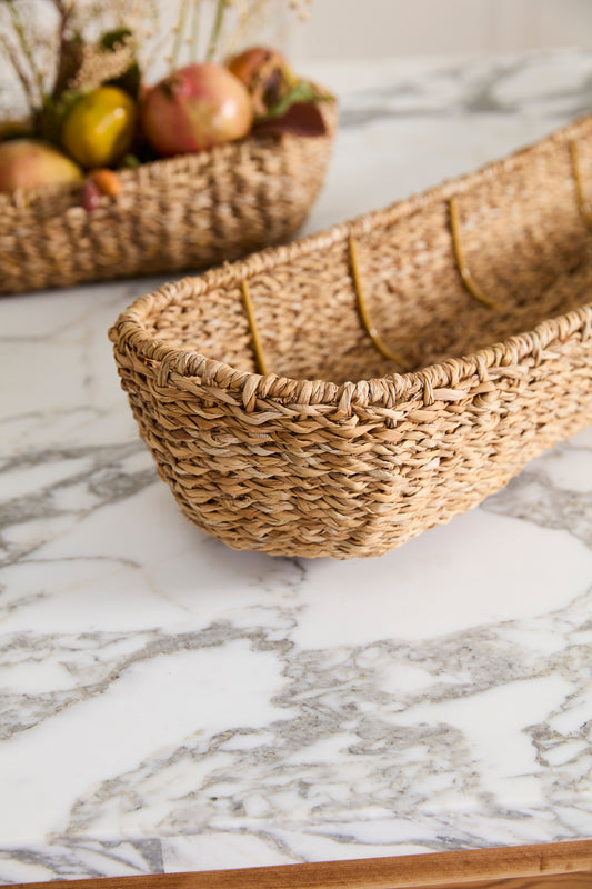 Collective Basket Set of 2 By Accent Decor | Planters, Troughs & Cachepots | Modishstore - 1