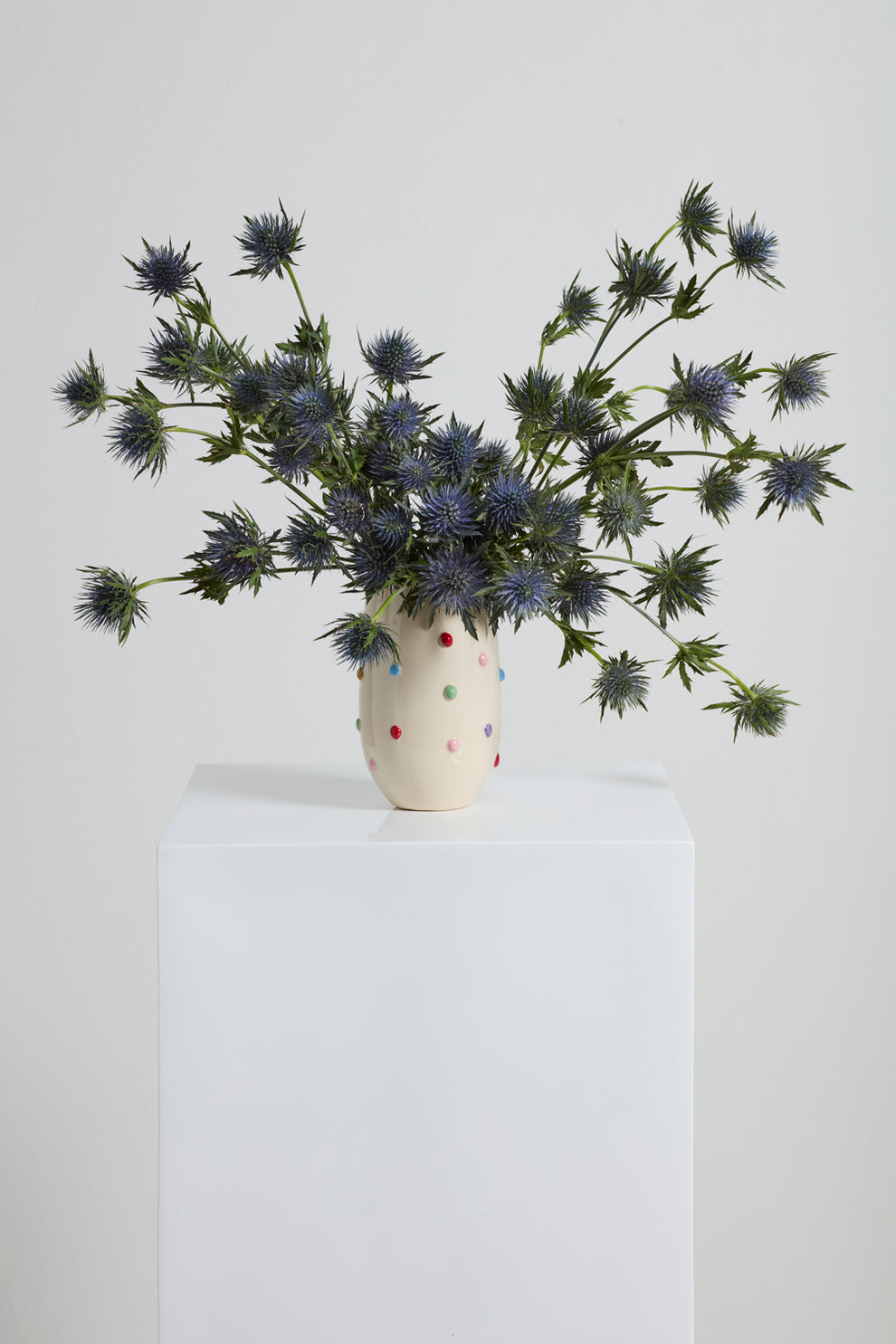 Color Dot Vase Set of 4 By Accent Decor | Vases | Modishstore - 4