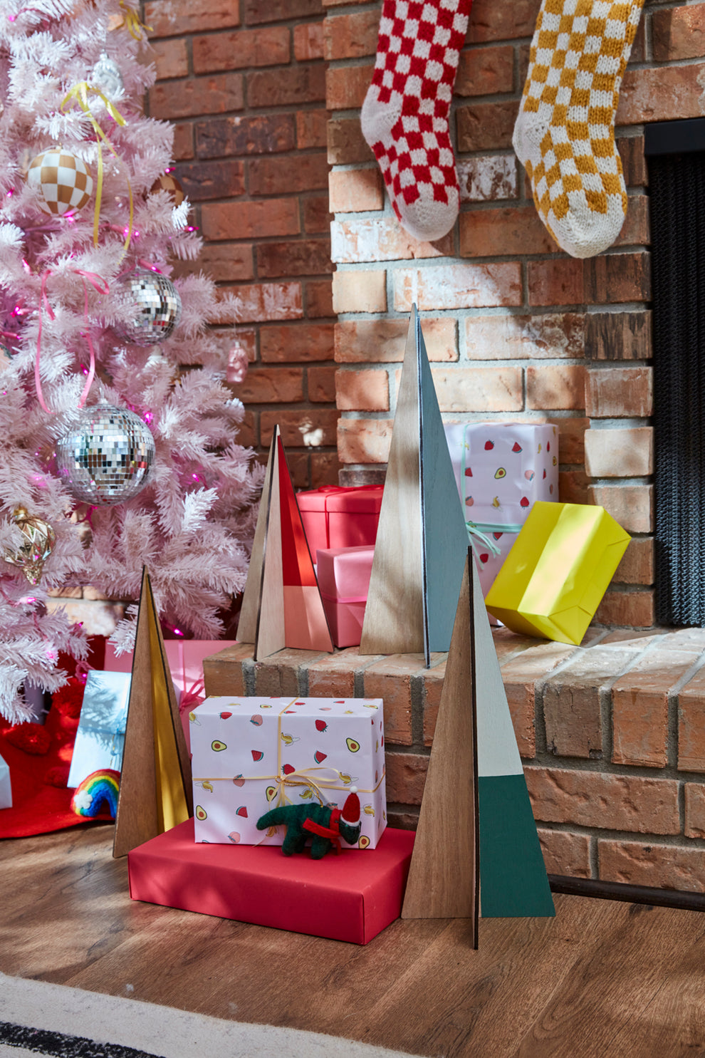 Color Pop Tree Set of 8 By Accent Decor | Figurines | Modishstore - 7
