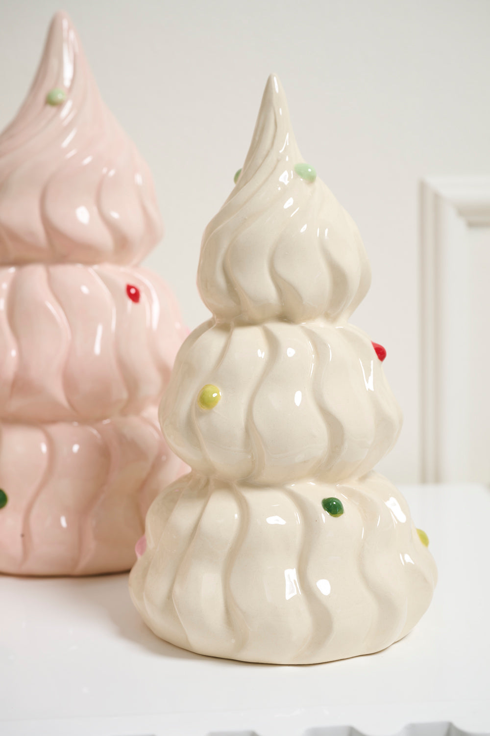 Confectionery Tree Set of 2 By Accent Decor | Planters, Troughs & Cachepots | Modishstore - 1