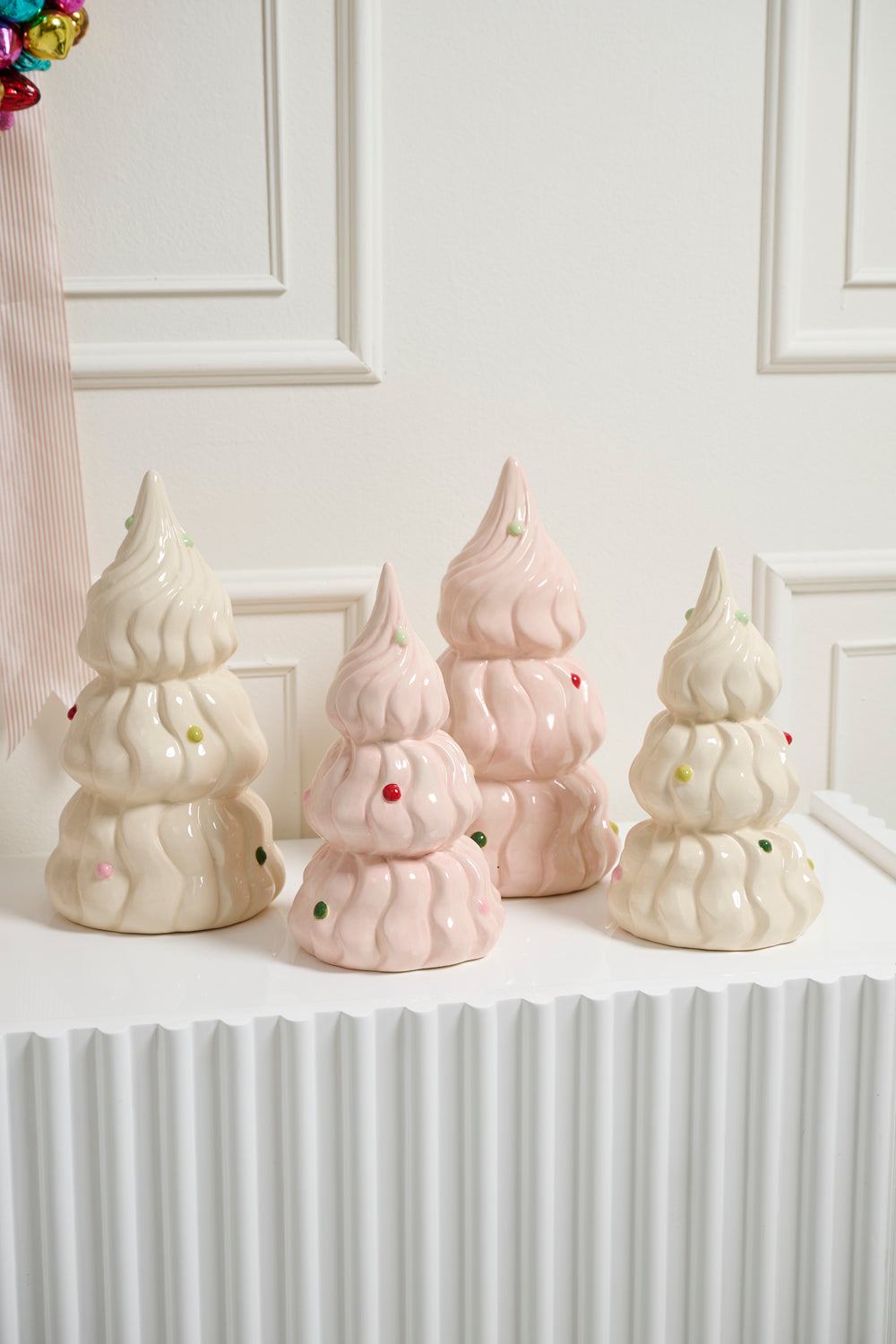 Confectionery Tree Set of 2 By Accent Decor | Planters, Troughs & Cachepots | Modishstore - 3