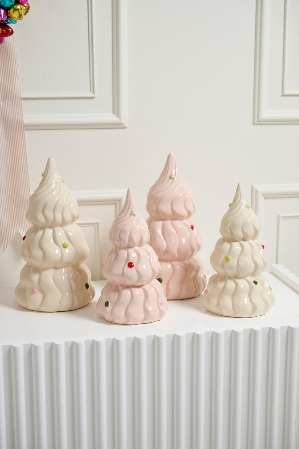 Confectionery Tree Set of 2 By Accent Decor | Planters, Troughs & Cachepots | Modishstore - 3