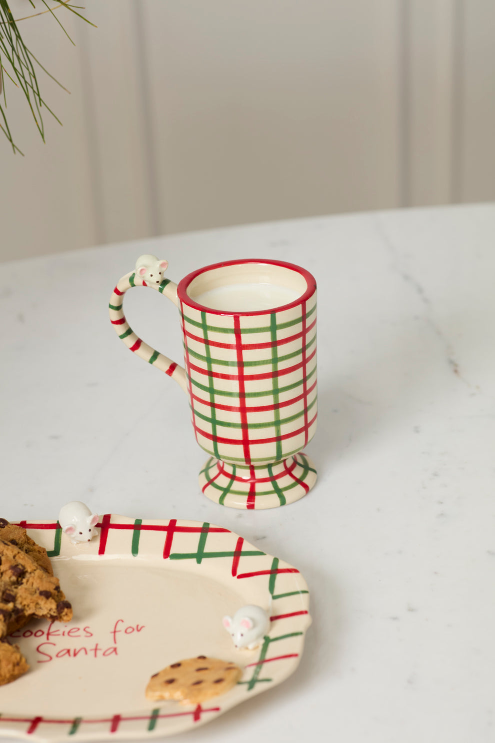 Cookies for Santa Mug Set of 4 By Accent Decor | Planters, Troughs & Cachepots | Modishstore - 4