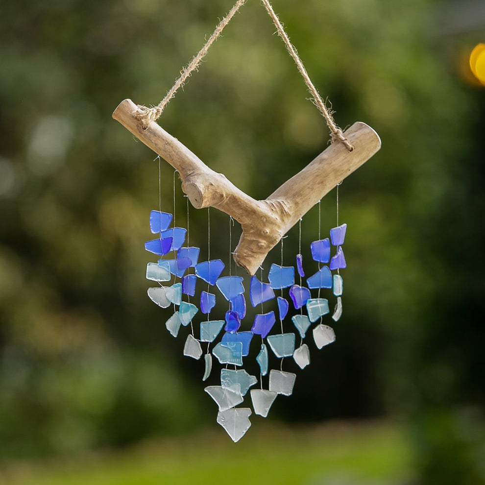 Raindrop Butterfly Mobile - Small - Multicolor Set of 4 By Garden Age Supply | Garland & Wreath | Modishstore - 2