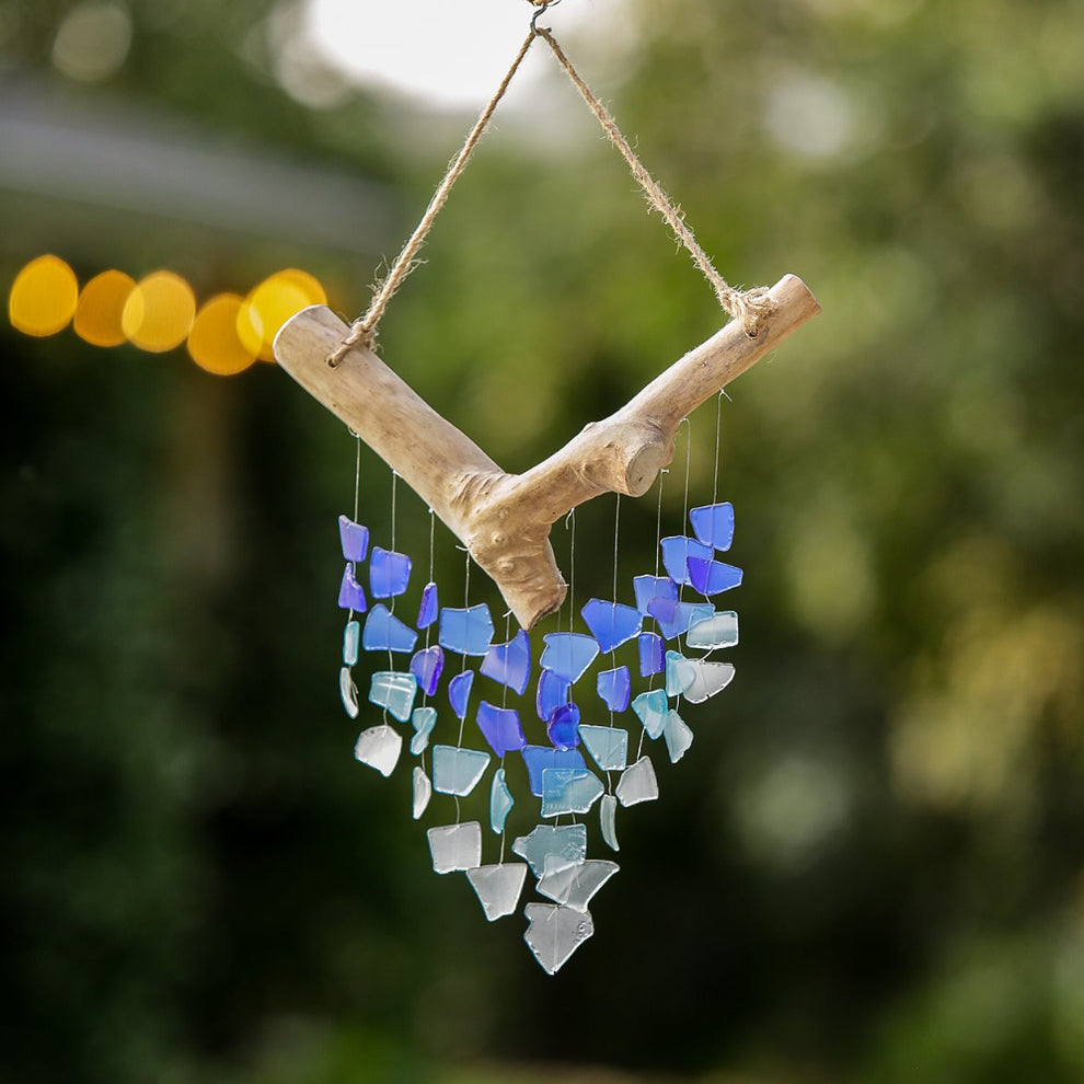Raindrop Butterfly Mobile - Small - Multicolor Set of 4 By Garden Age Supply | Garland & Wreath | Modishstore - 3