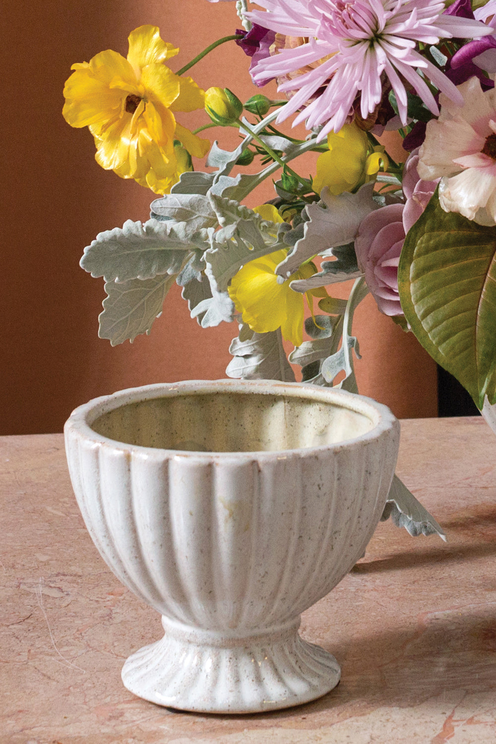 Coronation Compote Set of 4 By Accent Decor | Planters, Troughs & Cachepots | Modishstore - 4