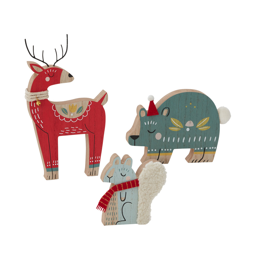 Cozy Critter Collection Set of 8 By Accent Decor | Figurines | Modishstore - 4