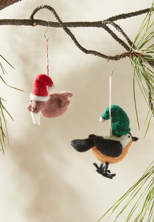 Cozy Weather Ornament Set of 8 By Accent Decor | Ornaments | Modishstore - 1