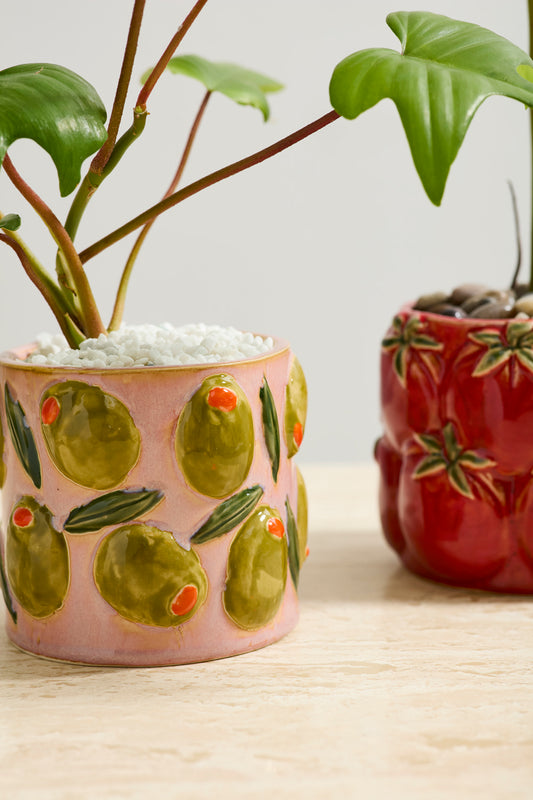Cucina Pot Set of 4 By Accent Decor | Planters, Troughs & Cachepots | Modishstore - 1