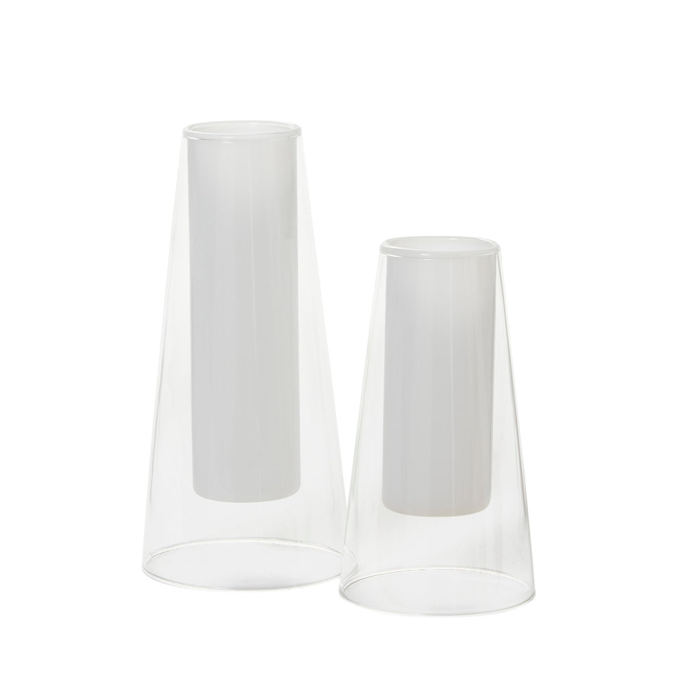 Curie Vase Set of 2 By Accent Decor | Vases | Modishstore - 5