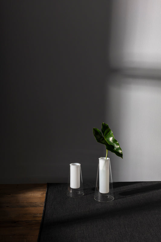 Curie Vase Set of 2 By Accent Decor | Vases | Modishstore - 1