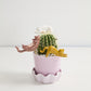 Curious Cats Plant Sticks - Set of 6 By Accent Decor | Planters, Troughs & Cachepots | Modishstore - 1