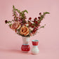 Cutesy Heart Vase Set of 4 By Accent DŽcor