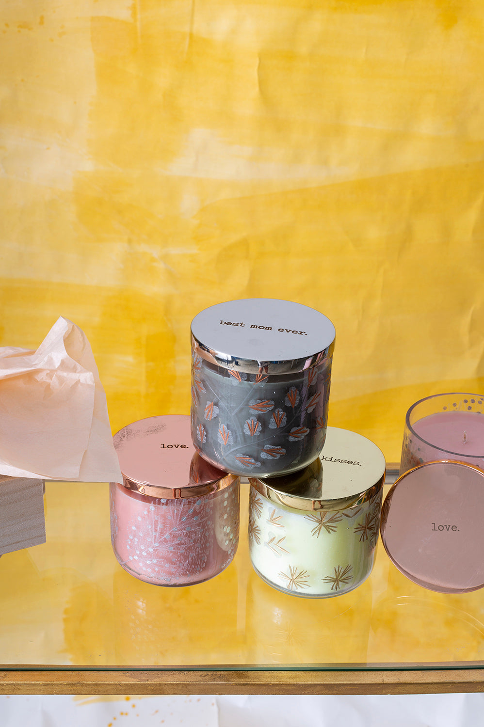 Dear Mama Candle Set of 2 By Accent DŽcor